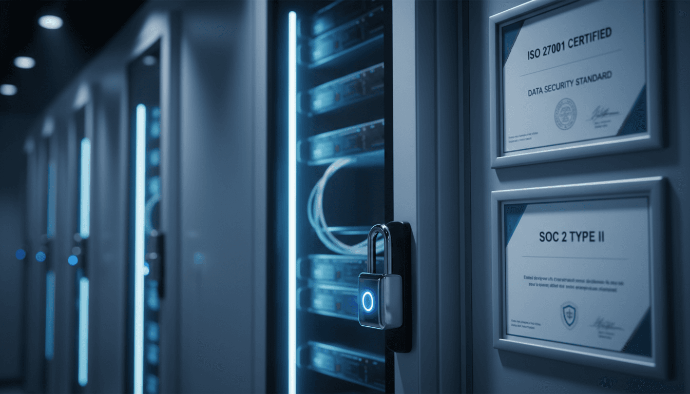 Secure compliance infrastructure and security protocols